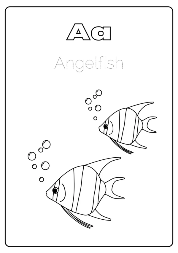 Sea Animals Coloring Book Print Ready - Image 3