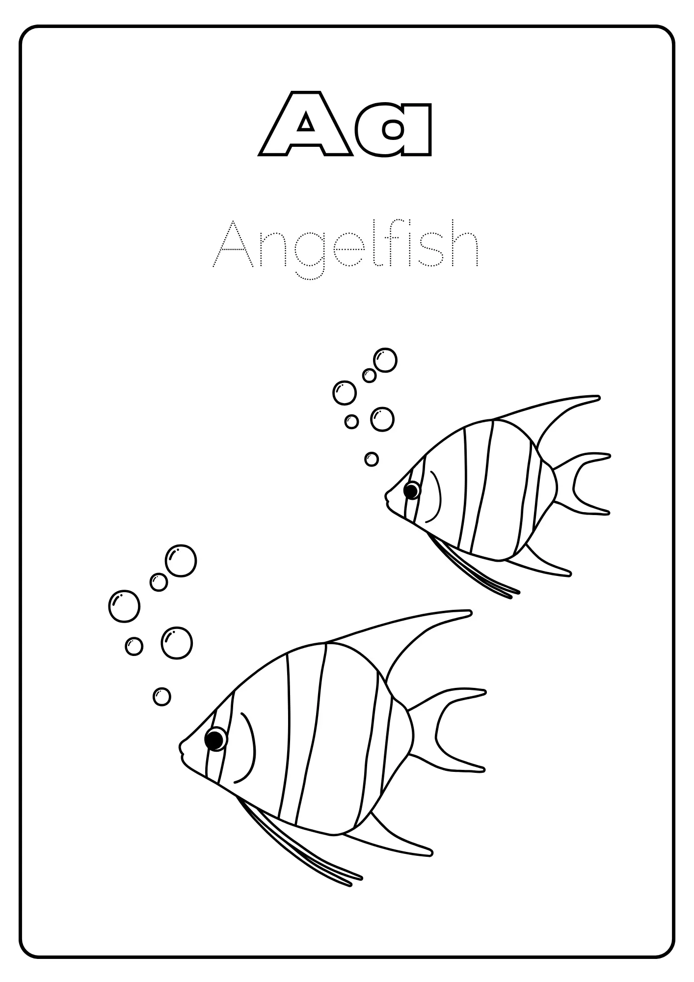 Sea Animals Coloring Book Print Ready 3 Sea Animals Coloring Book Print Ready - Image 3