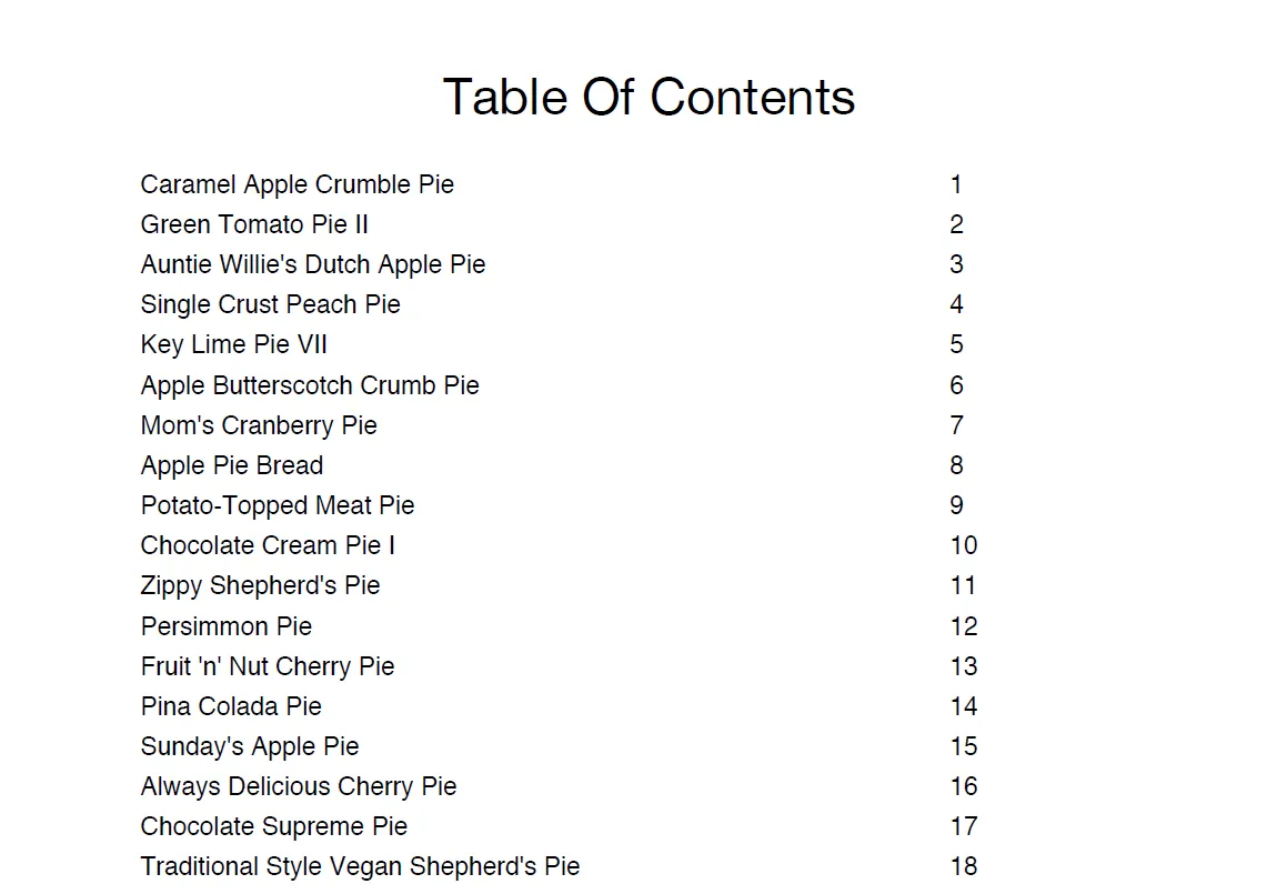 Pie Cookbook 2053 Recipes in One PDF 2 Pie Cookbook 2053 Recipes in One PDF - Image 2
