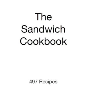 Affordable Digital Products – Instant Downloads 1 Sandwich Cookbook