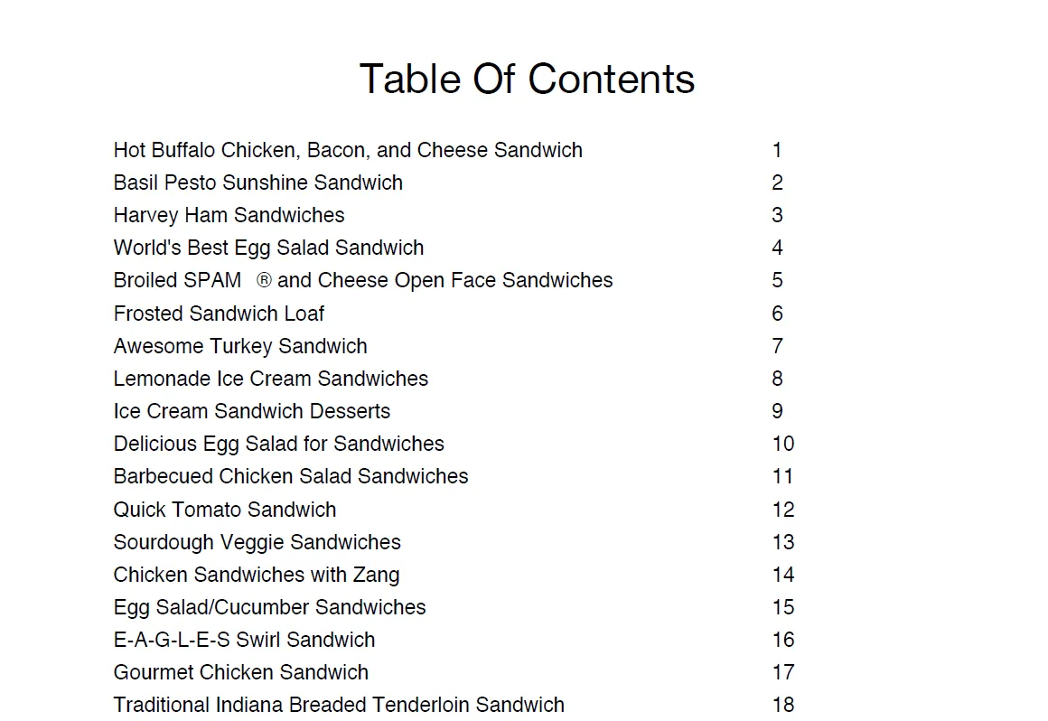 Sandwich Cookbook 497 Recipes in One PDF 2 Sandwich Cookbook 497 Recipes in One PDF - Image 2