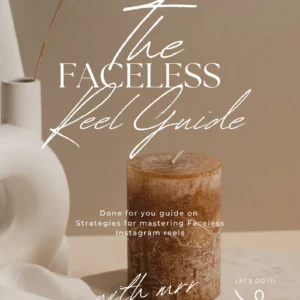 Affordable Digital Products – Instant Downloads 9 Faceless Instagram Reels Guide Cover