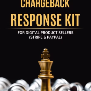 Affordable Digital Products – Instant Downloads 4 Chargeback Response Kit